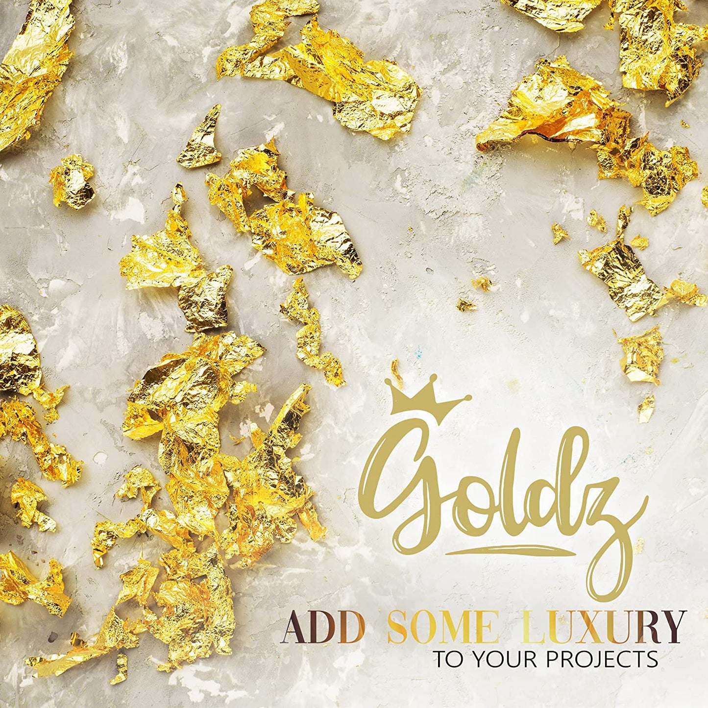 24K Edible Genuine Gold Leaf Flakes